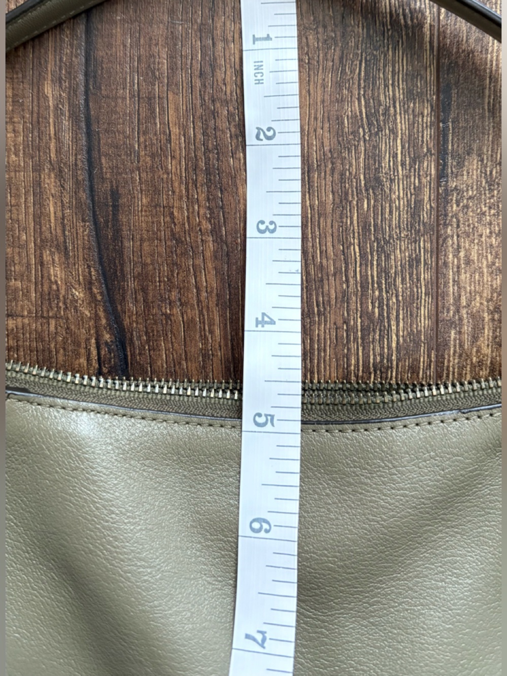 Coach Madison Top Handle, Olive - Picture 6 of 10